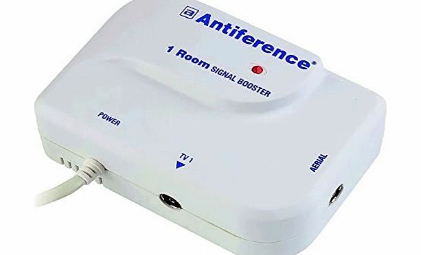 Antiference A1100R 1 Way Digital TV Aerial Signal Booster/Amplifier