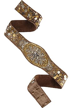 Antik Batik Copelia sequined belt