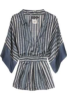 Antik Batik Goni kimono top