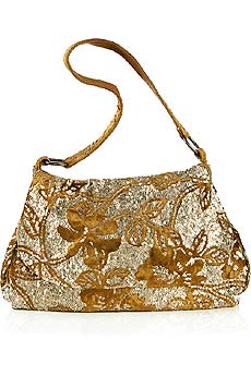 Antik Batik Irma sequined velvet bag