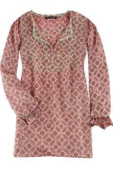 Antik Batik Lucille silk kurta