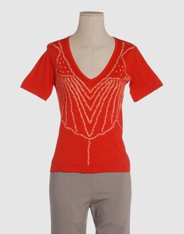 ANTIK BATIK TOP WEAR Short sleeve t-shirts WOMEN on YOOX.COM