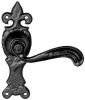 antique Lever Latch Door Handles 158x50mm 2449