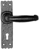 antique Lever Lock Door Handles 152x38mm 2439