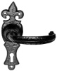 antique Lever Lock Door Handles 152x50mm 2448