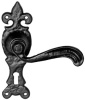 antique Lever Lock Door Handles 158 X 50mm 2449