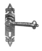 antique Lever Lock Door Handles 177x38mm 2496