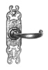 antique Lever Lock Door Handles 184x50mm 2495