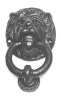 antique Lion Head Door Knocker 896