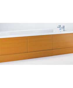 Antique Pine Effect Bath Panel