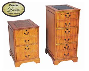 antique replica executive filing cabinet