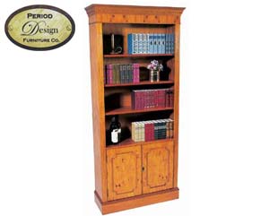 replica open cupboard bookcase