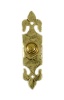antique Style Brass Bell Push 1761