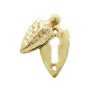 antique Style Brass Covered Escutcheon 1065