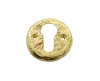 antique Style Brass Euro Profile Escutcheon 1401