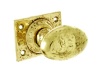 antique Style Brass Mortice Door Knobs 1551