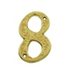 antique Style Brass Numerals/Letters 76mm 1979 - Each