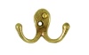 antique Style Brass Wardrobe Hook 1174