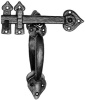 antique Thumb Latch With Bow Handles 3625