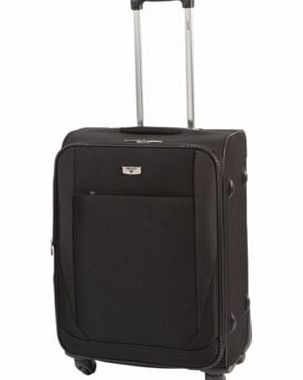 Antler Barina Medium 4 Wheel Suitcase - Black