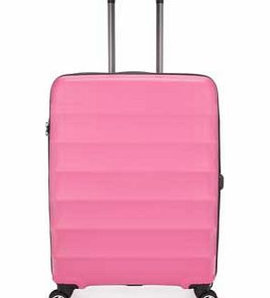 Antler Juno Medium 4 Wheel Suitcase - Pink