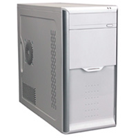 Supercase TX-312A White mini 350W air duct audio USB microATX