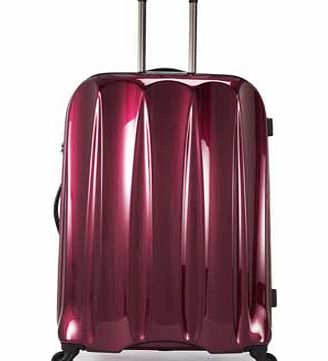 Tiber Large 4 Wheel Suitcase - Purple