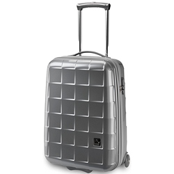 Weekend cabin luggage ABS hard suitcase zipped