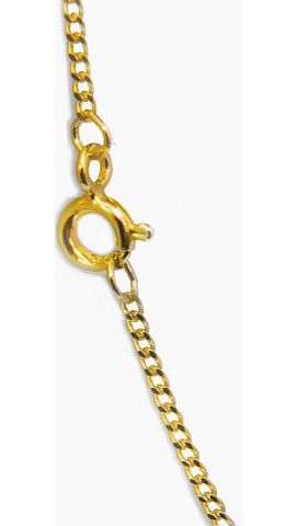Antomus BRITISH MADE SOLID (1.2mm Gauge) Sterling Silver Pendant Chain 18ct GOLD PLATED 30 inch