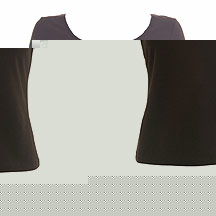 Chocolate keyhole diamante t shirt