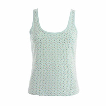 Antoni & Alison in the Department Store Light blue floral printed vest