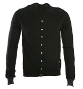 Antony Morato Black Button Fastening Cardigan