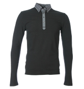 Antony Morato Black Polo Shirt