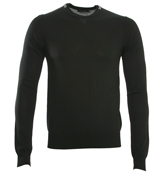 Antony Morato Black Round Neck Sweater