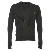 Antony Morato Dark Grey Double Breasted Cardigan