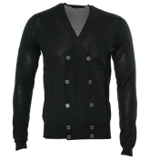 Antony Morato Dark Navy Double Breasted Cardigan