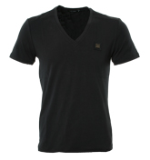 Antony Morato Dark Navy V-Neck T-Shirt