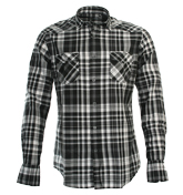 Antony Morato Grey, Black and White Check Shirt