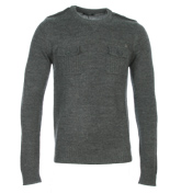 Antony Morato Grey Crew Neck Sweater