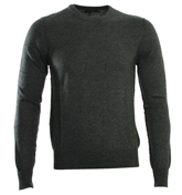 Antony Morato Grey Round Neck Sweater