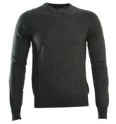 Antony Morato Grey Round Neck Sweater
