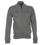 Antony Morato Mid Grey Full Zip Sweatshirt