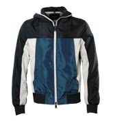 Antony Morato Navy Hooded Jacket