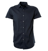 Antony Morato Navy Short Sleeve Slim Fit Shirt