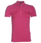 Antony Morato Pink Polo Shirt