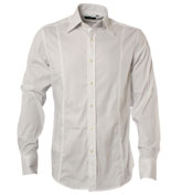 Antony Morato Plain White Long Sleeve Slim Fit