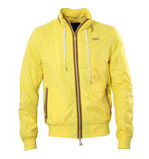 Antony Morato Yellow Jacket with Concealed Hood