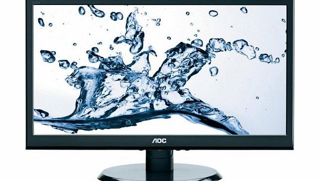 AOC International AOC E2250SWDAK 21.5 inch Widescreen Multimedia LED Monitor (1920x1080, 5ms, VGA, DVI, 1000:1, i-Menu, e-Saver)