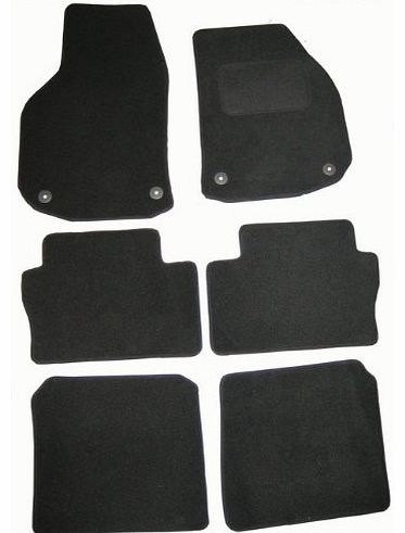 Vauxhall Zafira (2006+) Premium Tailored Black Car Mats