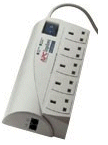 APC 5-OUTLET BS1363-PLUG SURGE PROTECTOR PER5-UK